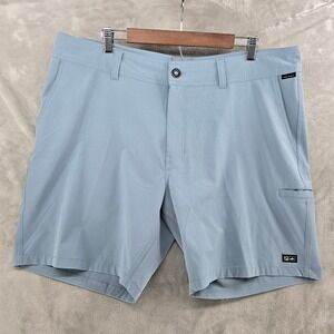 Pelagic Fishing Shorts Mens 40 Blue High Performance Technical Board Shorts